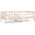 Sofá cama madera maciza de pino 90x190