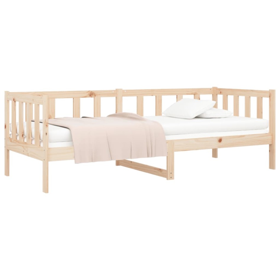 Sofá cama madera maciza de pino 90x190