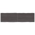 Tablero mesa madera tratada borde vivo marrón 180x50x(2-4)