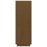 Aparador alto madera maciza de pino marrón miel 60x40x116,5