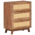 Aparador de madera maciza de mango 61x35x76