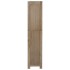 Estantería de 5 nieveles madera maciza de acacia 80x30x140