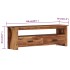 Mueble de TV madera maciza de Sheesham 118x30x40