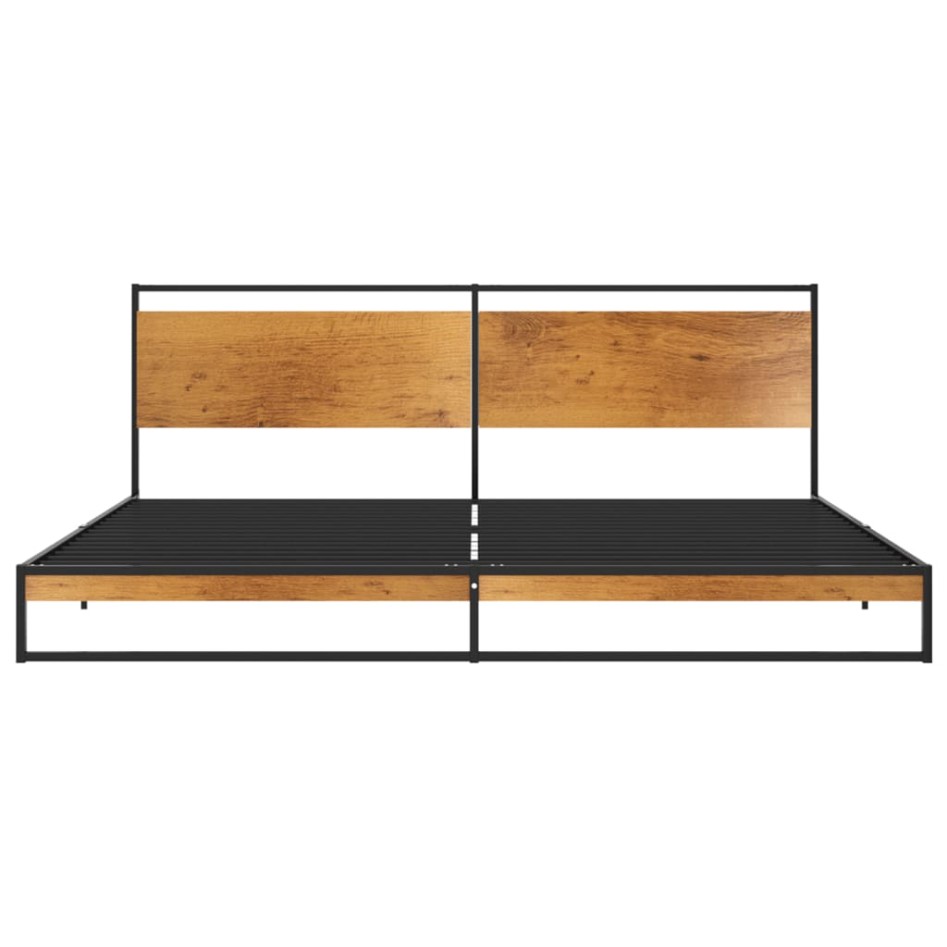 Estructura de cama de metal 200x200