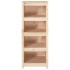 Estantería madera maciza de pino 50 x 35 x 125,5