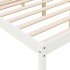 Cama para personas mayores madera maciza de pino 150x200