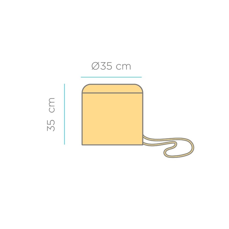 Lámpara Colgante sin cables, modelo Benirrás