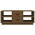 Mesa de centro madera maciza de pino marrón miel 100x50x41
