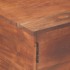 Mesa de centro madera maciza de acacia marrón miel 67x67x45