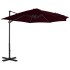 Sombrilla voladiza con poste de aluminio 300 cm