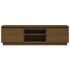 Mueble de TV madera maciza de pino marrón miel 140x35x40