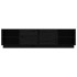 Mueble de TV madera maciza de pino negro 156x40x40