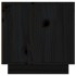 Mueble de TV madera maciza de pino negro 156x40x40