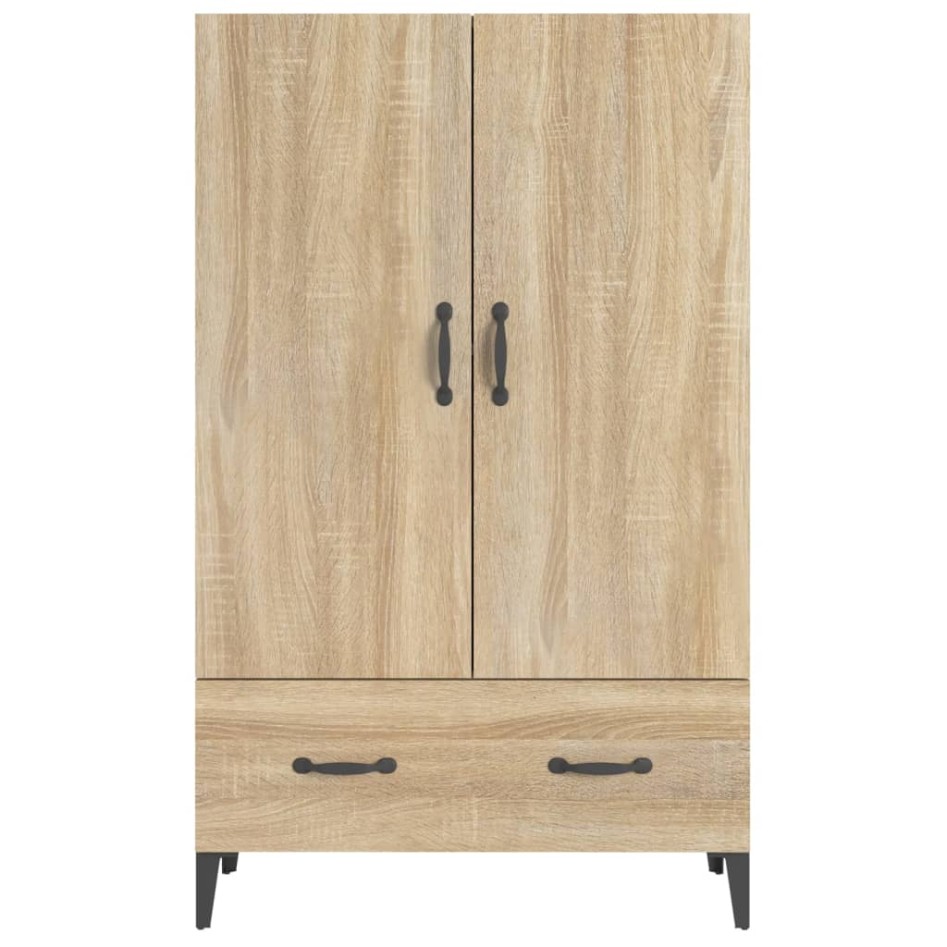 Aparador madera contrachapada roble Sonoma 70x31x115
