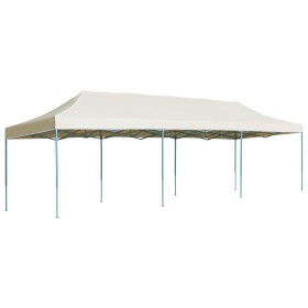 Carpa para fiestas pop-up plegable crema 3x9