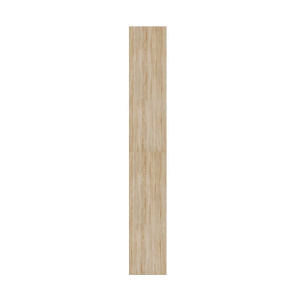 Estantería madera contrachapada roble Sonoma 100x30x198