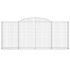 Cesta gaviones forma arco hierro galvanizado 300x30x120/140