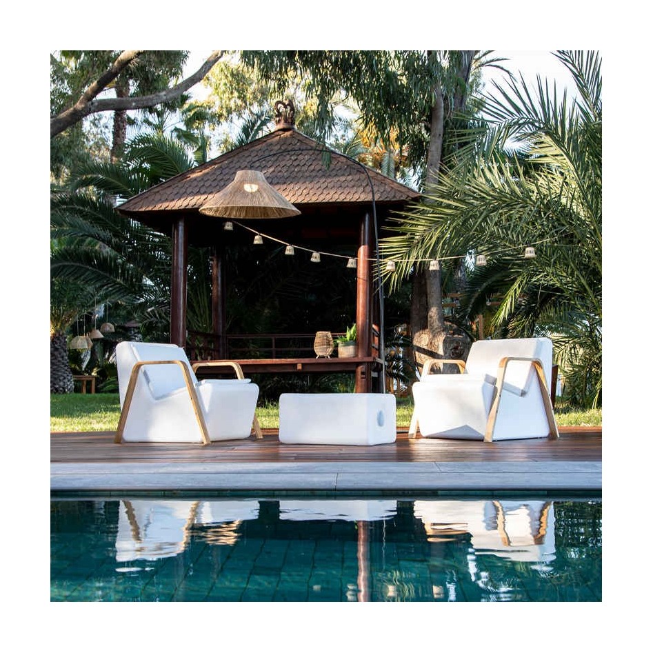 Lámpara de pie de arco, modelo Niza