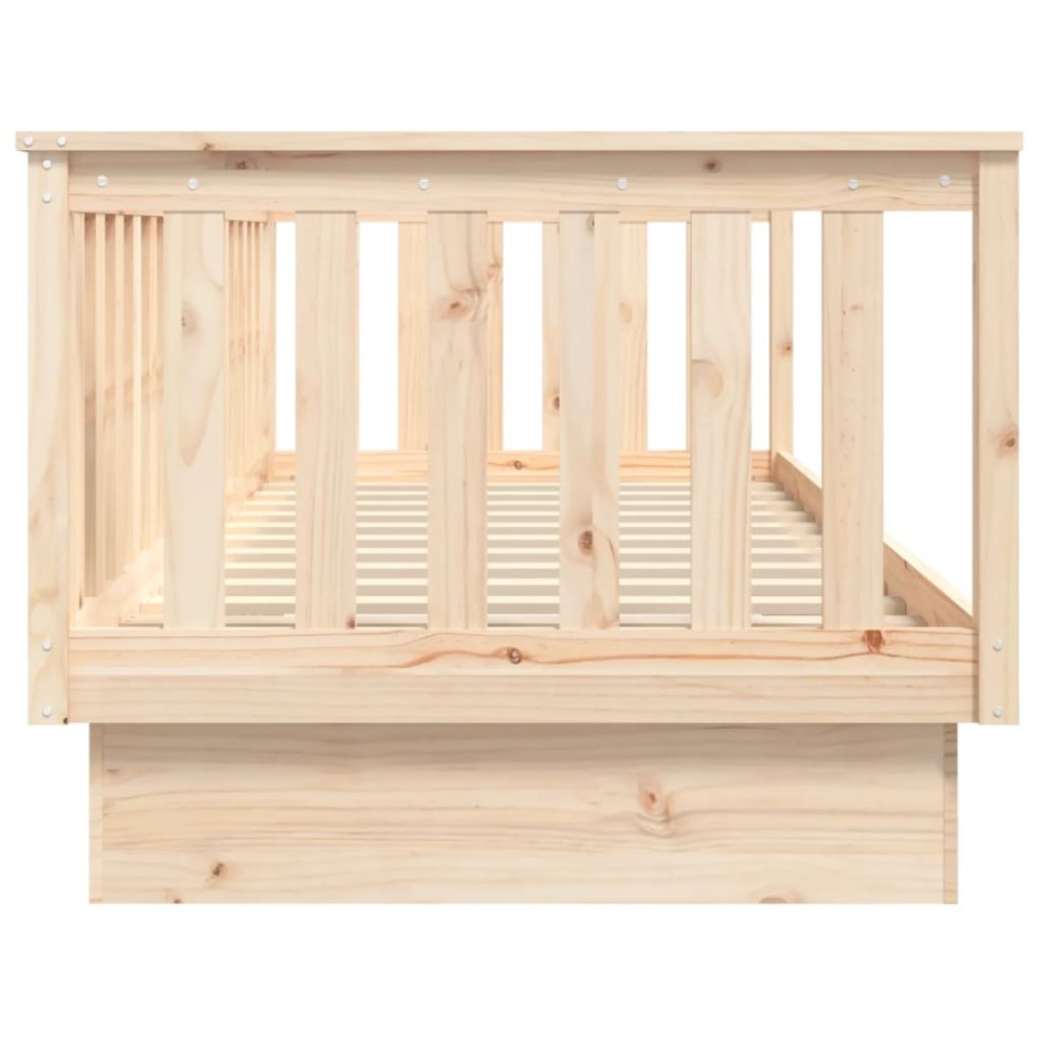 Sofá cama de madera maciza de pino 100x200