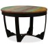 Mesa de centro madera maciza reciclada 60x40
