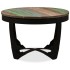 Mesa de centro madera maciza reciclada 60x40