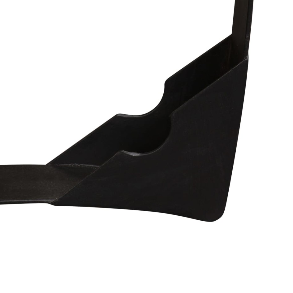 Mesa de centro madera maciza reciclada 60x40