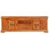 Mueble de TV de madera maciza de acacia 119x30x40