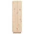 Aparador alto de madera maciza de pino 110,5x35x117
