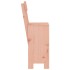 Taburetes de cocina 2 uds madera abeto Douglas 40x48,5x115,5