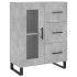 Aparador de madera de ingeniería gris hormigón 69,5x34x90