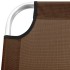 Tumbona plegable alta para mayores aluminio
