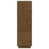 Aparador alto madera maciza de pino marrón miel 34x40x108,5