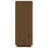 Aparador alto madera maciza de pino marrón miel 34x40x108,5