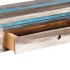 Mesa consola de madera maciza vintage 118x30x80