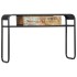 Mesa consola de madera maciza reciclada 118x30x75