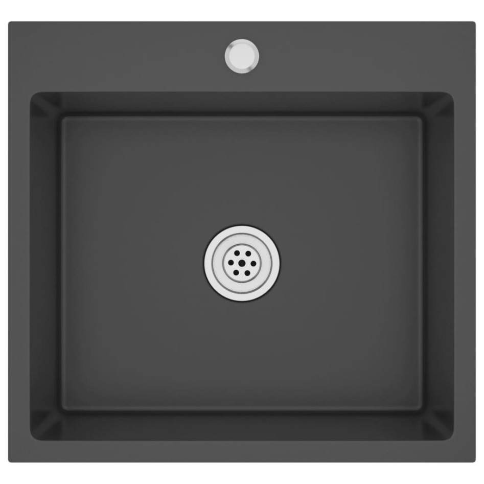 Fregadero hecho a mano de acero inoxidable