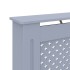 Cubierta para radiador MDF gris antracita 112x19x81,5