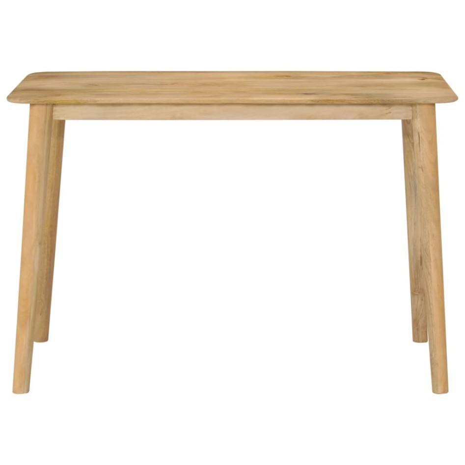 Mesa de comedor madera maciza de mango 112x52x76
