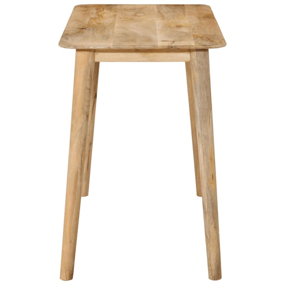 Mesa de comedor madera maciza de mango 112x52x76