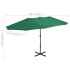 Sombrilla de jardín con palo de aluminio 460x270 cm