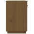 Escritorio de madera maciza de pino marrón miel 95x50x75