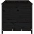 Jardinera madera maciza de pino negro 82,5x82,5x78