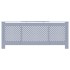 Cubierta para radiador MDF gris 205