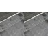 Desagüe lineal de ducha 2 piezas 930x140 mm acero