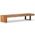Mueble para la televisión de madera maciza de