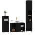 Juego de muebles de baño 3 pzas madera contrachapada