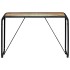 Mesa de comedor de madera maciza reciclada 118x60x76