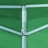 Cenador plegable con 2 paredes verde 3x3