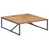 Mesa de centro madera maciza de acacia 110x110x36