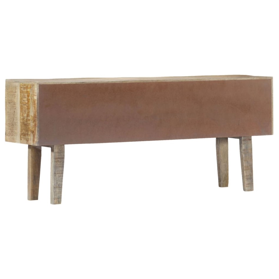 Aparador de madera maciza de mango 140x30x60